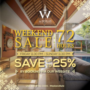 weekend sale - the wolas villas